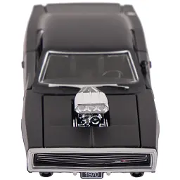 Машинка Rastar 1970 Dodge Charger R/T 1:36 Чорний - мініатюра 7
