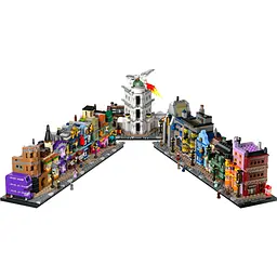 Конструктор LEGO Harry Potter Алея Діаґон. Чаклунські крамниці 2750 деталей (76444) - мініатюра 3