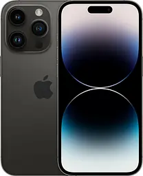 Смартфон Apple iPhone 14 Pro Max 512GB eSIM Space Black (MQ8X3)