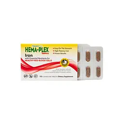 Комплекс для підтримки оптимального здоров'я крові Natures Plus Hema-Plex довготривалого вивільнення 10 таблеток - мініатюра 2