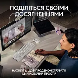 Веб-камера Logitech MX Brio 4K Graphite (960-001559) - мініатюра 10