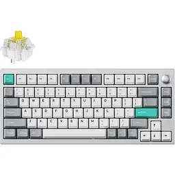 Клавіатура Lemokey P1 Pro Keychron Super Banana Space Silver (P1P-X4-UA) [153089] - мініатюра 2