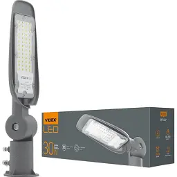 Світлодіодний ліхтар Videx 30W 5000K Сірий (VL-SLe14-305) [144920] - мініатюра 3