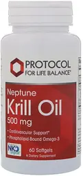 Масло криля Protocol for Life Balance Neptune Krill Oil 500 мг 60 капс