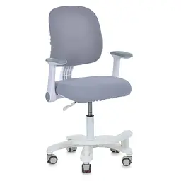 Дитяче крісло Bambi M 6250-11 з підлокітником і підніжкою сіре (RLT57094)