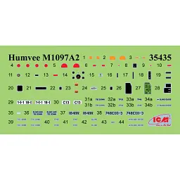 Конструктор ICM Holding Humvee M1097A2 транспортер вантажів - мініатюра 9