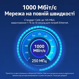 Кутовий патч-корд Ethernet Vention 1 м мережевий кабель RJ45 штекер прямий і RJ45 штекер із вигином угору 90° Cat.6 UTP до 1000 Мбіт/с позолочені контакти жили 26 AWG чорний (IBVBF) - мініатюра 9