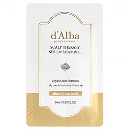 Шампунь d'Alba Scalp Therapy Serum Shampoo 9 мл (DLB107)