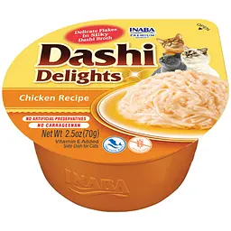 Ласощі для котів Inaba Dashi Delights курка 70 г