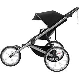 Дитяча коляска Thule Glide 2 Jet Black з люлькою (TH 10101952-20110748) - мініатюра 3