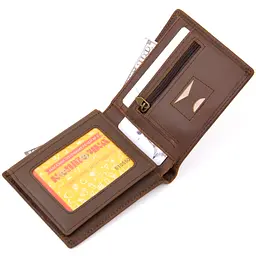 Портмоне унісекс матове Vintage 11х9,2х1,3 см acs0016975 - мініатюра 3