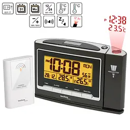 Годинник проекційний Technoline WT529 Anthracite (WT529), Темно-сірий - мініатюра 4
