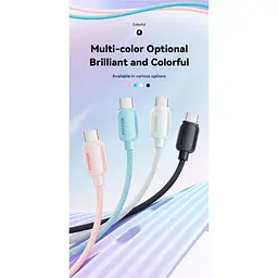 Дата кабель USB-C to USB-C 1.0m 100W white Essager (EXCTT1-WL02-P) - миниатюра 4