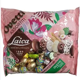 Цукерки Laica Ovetti Assortiti шоколадні яйця 1000 г