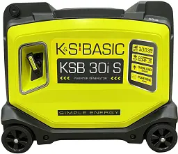 Генератор бензиновий інверторний Konner&Sohnen KSB 30i S, 230В, 3.3кВт, ручний стартер, 40кг