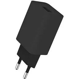 Мережевий зарядний пристрій ColorWay 1USB AUTO ID 2A (10W) + cable Lightning Black - мініатюра 5