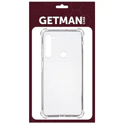 TPU чехол GETMAN Ease logo усиленные углы для Xiaomi Redmi Note 8 / Note 8 2021 - миниатюра 2