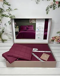 Постільна білизна Belizza Square Bordo Жаккард Romeo Home pbe0052157 - мініатюра 2