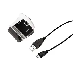 Зарядний пристрій Hama Single Charging Station Mini для геймпадів Sony DualShock 4 Чорний (00115468)