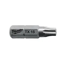 Біта MILWAUKEE, TX15, 25мм, (25шт), пластикова коробка - мініатюра 2