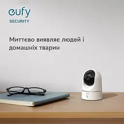 Внутрішня IP-камера Eufy Security Solo 2K P24 Protect Pan & Tilt Apple HomeKit (T8410X) - мініатюра 2