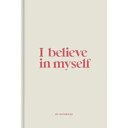 Зошит в інтегральній палітурці "I believe in myself" у клітинку