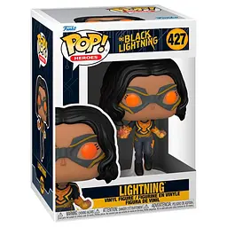 Фігурка Funko Pop Фанко Поп ДС Чорна Блискавка Блискавка DC Black Lightning Lightning 10 см DC BL L 427 - мініатюра 2