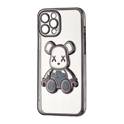 Чохол Shining Bear Case Protected Camera iPhone 12 Pro Max Black