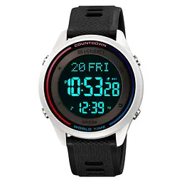 Наручний годинник чоловічий 2348WT White Skmei acs0029987 - мініатюра 2