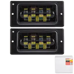 LED Протитуманні фари для Ваз 2110-14 12-24V 50W 7LED-6000K Біле Світло 2 шт. (LD-519 L3-W-LED)