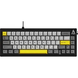 Клавіатура USB Ajazz AK650 Moon Yellow switches Grey/White/Yellow (AK650-MY-GWY) UA