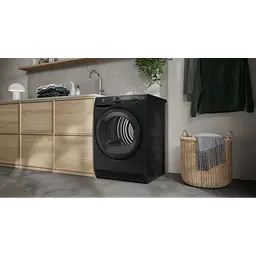 Electrolux Сушильна машина тепловий насос, 9кг, A+++, 64см, дисплей, інвертор, сріблястий темний - мініатюра 2