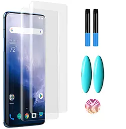 Захисне скло DK для Google Pixel 7 Pro UV Curved 015841 clear 2 шт. - мініатюра 2