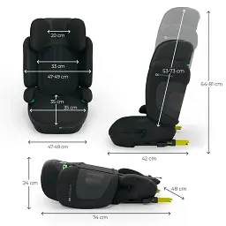 Автокрісло Kinderkraft Xpand 2 PRO i-Size Black (KCXPPR02BLK0000) - мініатюра 8