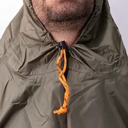 Захисний дощовик-пончо з капюшоном, хакі LUGI LU-029GR - мініатюра 6