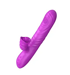 Вібратор Angelia, USB, 3 режими поштовхів / 20 вібрацій, фіолетовий, серія Boss 26-00141-1 101965 - мініатюра 6