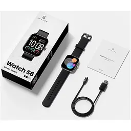 Смарт-годинник Haylou Watch S6 Black [135504] - мініатюра 2