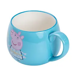 Чашка порцелянова Peppa Pig 400 мл, блакитний Yiwu HP-15-14 - мініатюра 12
