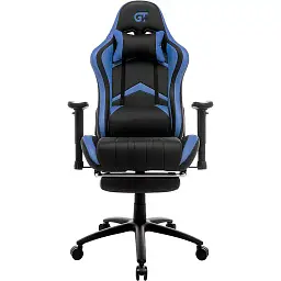 Геймерське крісло GT Racer чорне із синім (X-2534-F Black/Blue)