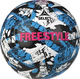 М'яч для фрістайлу SELECT Freestyle v23 White-Blue (090)