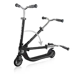Самокат Globber Flow Foldable 125 чорно-сірий до 100 кг 6+ 2 колеса - мініатюра 11