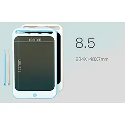 Дитячий LCD планшет для малювання Beiens 8,5", рожевий (ZJ15pink) - мініатюра 6