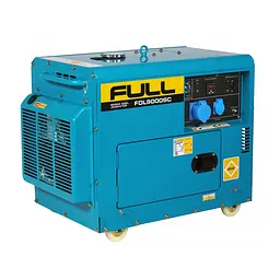 Генератор дизельний Full FDL9000SC 1ф 6.8кВт