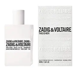 Оригінал Zadig & Voltaire This is her 30 мл парфумована вода - мініатюра 2