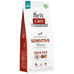 Сухий корм Brit Care Dog Grain-free Sensitive для собак з чутливим травленням, беззерновий з олениною, 12 кг