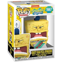 Фігурка Funko Pop Губка Боб Sponge Bob Square Pants Krusty Krab Pizza Spongebob 10 см FP SBQP 1667 - мініатюра 3