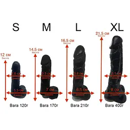 Крафтове мило-член із присоскою Чистий Кайф Brown Size XL, натуральне - мініатюра 5