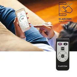 Конвекційний нагрівач Klarstein Bornholm Single Smart 500/1000Вт (10035236) - мініатюра 2