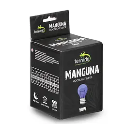 Нічна лампа з підігрівом Terrario Manguna Moonlight Lamp 50W для тераріумів без UVA