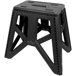 Стілець складаний Tribe Camp Chair High пластиковий black (T-EF-0002-black)